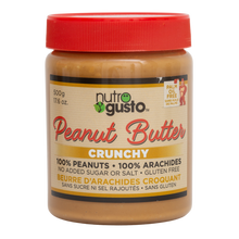 Load image into Gallery viewer, NutroGusto Crunchy Peanut Butter 500g
