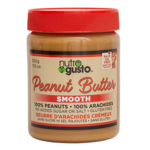 NutroGusto Smooth Peanut Butter 500g